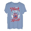 The Truck Has My Man I Have His Heart Truck Driver Trucker T-Shirt