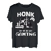 Honk If You're Gaming Trucker Gamer Lustiger LKW-Fahrer T-Shirt