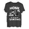 Honk If You're Gaming Trucker Gamer Lustiger LKW-Fahrer T-Shirt
