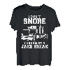 Trucker LKW 18 Räder Autobahn LKW Fahrer CDL Anhänger T-Shirt