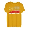 USA Flagge Spruch Lastkraftwagen Transporter Fernfahrer T-Shirt