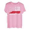 USA Flagge Spruch Lastkraftwagen Transporter Fernfahrer T-Shirt