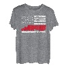 USA Flagge Spruch Lastkraftwagen Transporter Fernfahrer T-Shirt