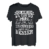 Herren Vatertag LKW Fahrer Bester Papa Papi Vater Familie Eltern T-Shirt