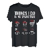 Lustige Lkw-Fahrer-Dinge, die ich in meiner Freizeit mache Trucker T-Shirt