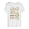 18 Wheeler Truck 45. Geburtstag Design für Semi Truck Fahrer T-Shirt