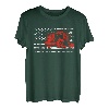 Truck USA Flagge Lastkraftwagen Transporter Fernfahrer T-Shirt