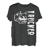 Trucker Amerikanische Flaggen Trucking T-Shirt