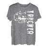Trucker Amerikanische Flaggen Trucking T-Shirt