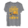 Lustiger Betonmischer für LKW-Fahrer, kein Zement, sondern Beton T-Shirt