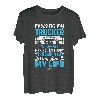 LKW-Fahrer-Design für eine Trucker-Freundin-Frau T-Shirt