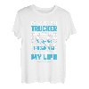 LKW-Fahrer-Design für eine Trucker-Freundin-Frau T-Shirt