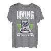 Leben zwischen Sattelfahrern Lkw-Besitzern Semi-Lkw-Fahrern T-Shirt