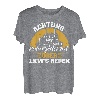 Herren Lastwagen Achtung Kann Jederzeit Über Lkw's Reden Lkw T-Shirt