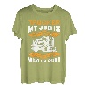 Trucker My Job is Top Secret Funny Truck Driver Kostüm T-Shirt