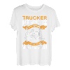 Trucker My Job is Top Secret Funny Truck Driver Kostüm T-Shirt
