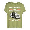 Lkw Fahrer Truck Fernfahrer Berufskraftfahrer T-Shirt