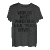 Weltweit wunderbarster Milch-LKW-Fahrer T-Shirt