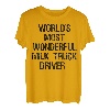 Weltweit wunderbarster Milch-LKW-Fahrer T-Shirt
