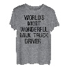 Weltweit wunderbarster Milch-LKW-Fahrer T-Shirt