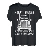 Herren Lustiger Semi -LKW -Fahrer T-Shirt