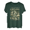18 Wheeler Truck 40. Geburtstag Design für Semi Truck Fahrer T-Shirt