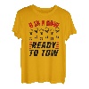 6 in einer Reihe zum Abschleppen - LKW-Fahrer, Transporter, Trucker T-Shirt