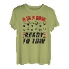6 in einer Reihe zum Abschleppen - LKW-Fahrer, Transporter, Trucker T-Shirt