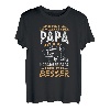 Herren Vatertag LKW Fahrer Papi Familie Lieblingspapa Papa LKW T-Shirt