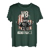V8 American Muscle Car USA Flag V8 T-Shirt