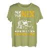 Herren Der tut nix der will nur LKW fahren Trucker LKW Fahrer T-Shirt
