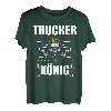 Trucker König LKW Fahrer Fernfahrer Geschenk T-Shirt