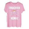 Trucker König LKW Fahrer Fernfahrer Geschenk T-Shirt