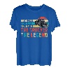 Retro Opa der Mann der Mythos der Trucker die Legende T-Shirt
