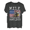 M.I.L.F. Man I Love Forklifts amerikanische Flagge Gabelstapler Fahrer T-Shirt