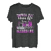 Trucker Wife Mom Life Blessed Life Muttertag T-Shirt