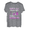 Trucker Wife Mom Life Blessed Life Muttertag T-Shirt