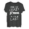 Fahren wie verrückt unterstützen Sie den faulen LKW-Fahrer T-Shirt