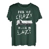 Fahren wie verrückt unterstützen Sie den faulen LKW-Fahrer T-Shirt