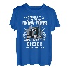 Für Die Welt Ist Mein Mann Ein LKW Fahrer Fernfahrer Trucker T-Shirt