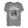Für Die Welt Ist Mein Mann Ein LKW Fahrer Fernfahrer Trucker T-Shirt
