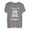 Trucker im Ruhestand Regen Sonnenschein Schneeregen Oder Schnee Ich bleibe zu Hause T-Shirt