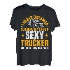Lustiges LKW-Fahrer-Design für Trucker-Frauen T-Shirt