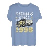 Pritsche Trucker 25. Geburtstag Design für einen Halb-LKW-Fahrer T-Shirt
