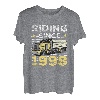 Pritsche Trucker 25. Geburtstag Design für einen Halb-LKW-Fahrer T-Shirt