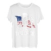 Amerikanischer Trucker für patriotischen LKW-Fahrer T-Shirt