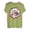 Trucker Trucking LKW Fahrer Halbanhänger Fahrer Hintergrund T-Shirt