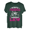Echte Frauen fahren LKW Trucker Babe Truckerin Geschenk T-Shirt