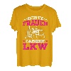 Echte Frauen fahren LKW Trucker Babe Truckerin Geschenk T-Shirt