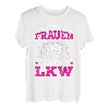 Echte Frauen fahren LKW Trucker Babe Truckerin Geschenk T-Shirt
